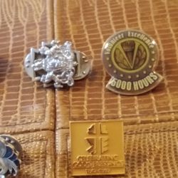 Nine Unique Lapel Pins
