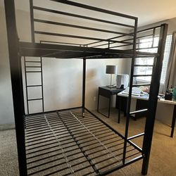 Full size bunk bed full on top full on bottom $175 MPU