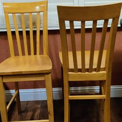 2 Counter Height Stools 