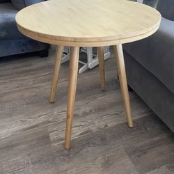 Wood Side Table 