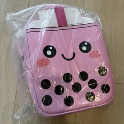 Boba Backpack Pink!