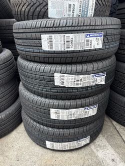 265/65R17 Michelin (4) new tires installation and balance