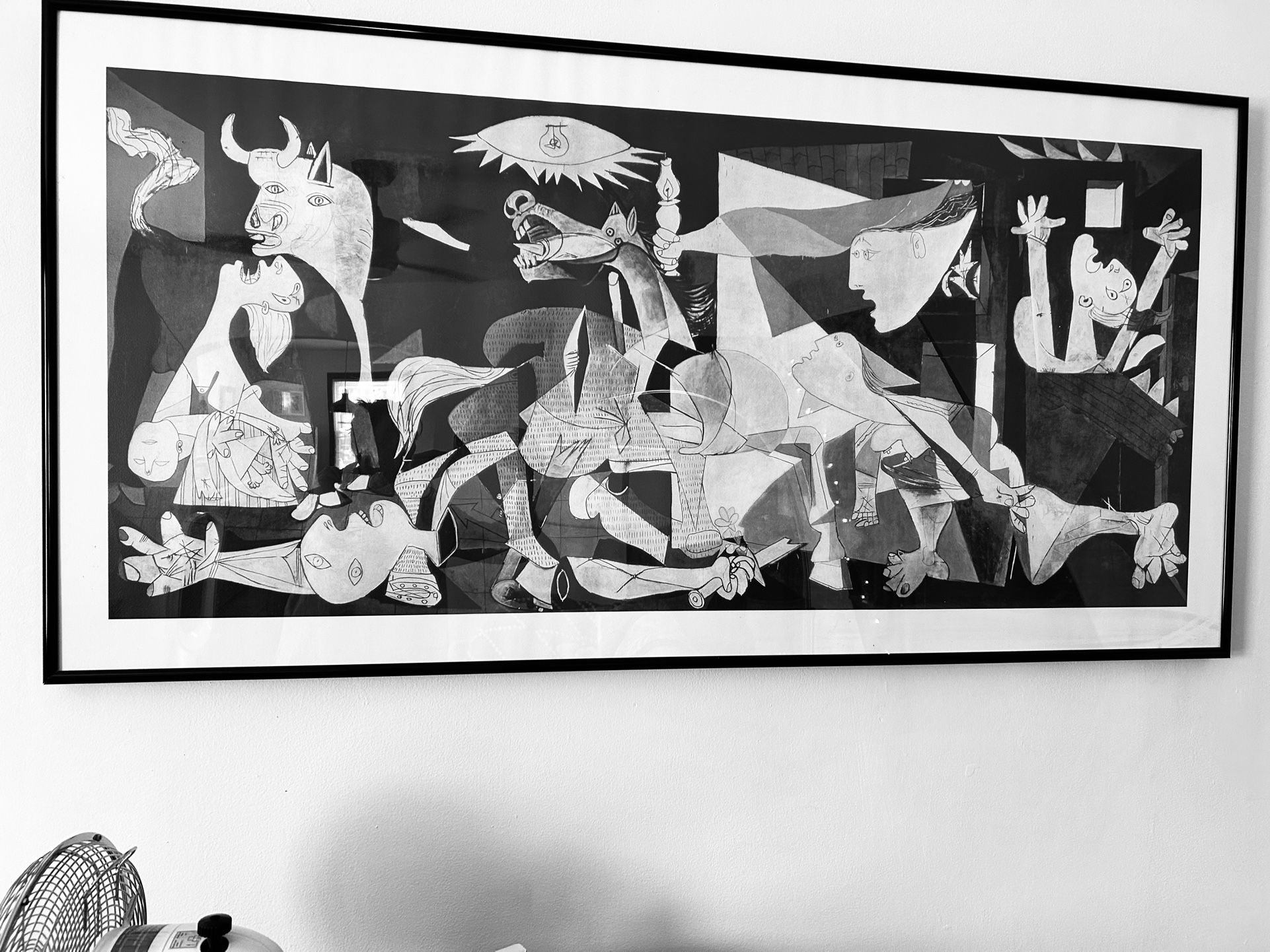 Big Guernica Print Professionally Framed