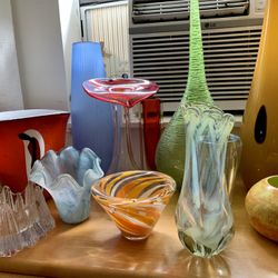 Mid Century Vintage Vase Collection (sale Separately ) Ask For Prices KENDALL AREA 
