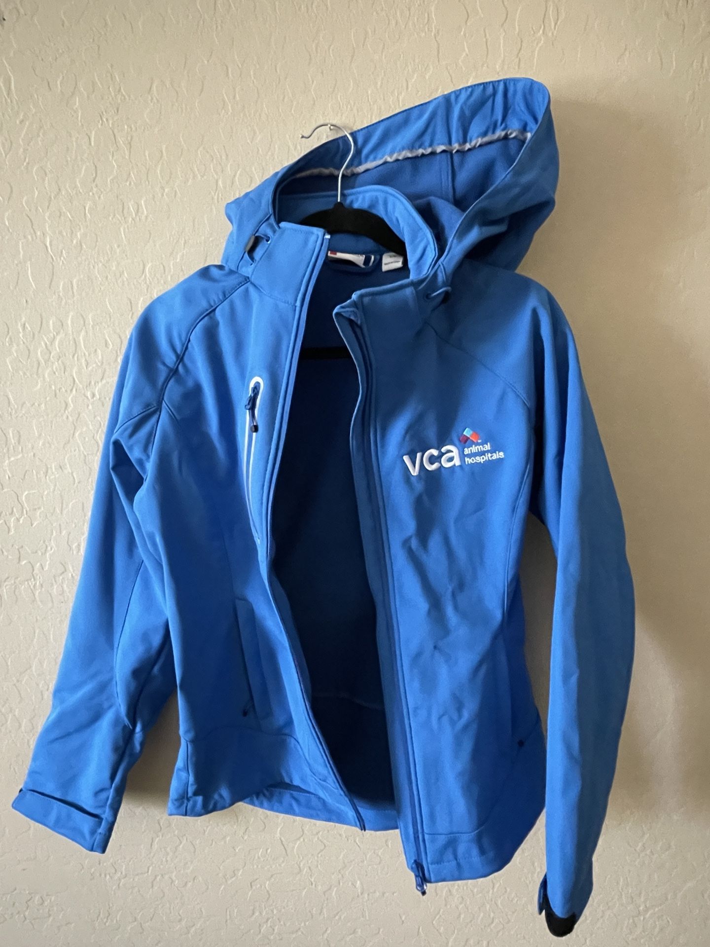 Blue raincoat waterproof