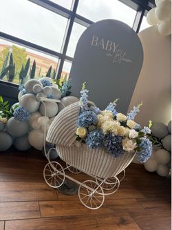 Vintage baby stroller