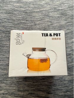 New Glass Tea Pot with Infuser