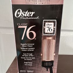 Oster Classic 76 Limited Edition Rose Gold