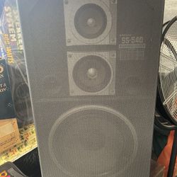Two Sanyo Speakers Good condition