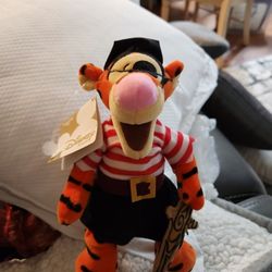 Disney Store Pirate Tigger Plush Beanies - NEW With Tags

