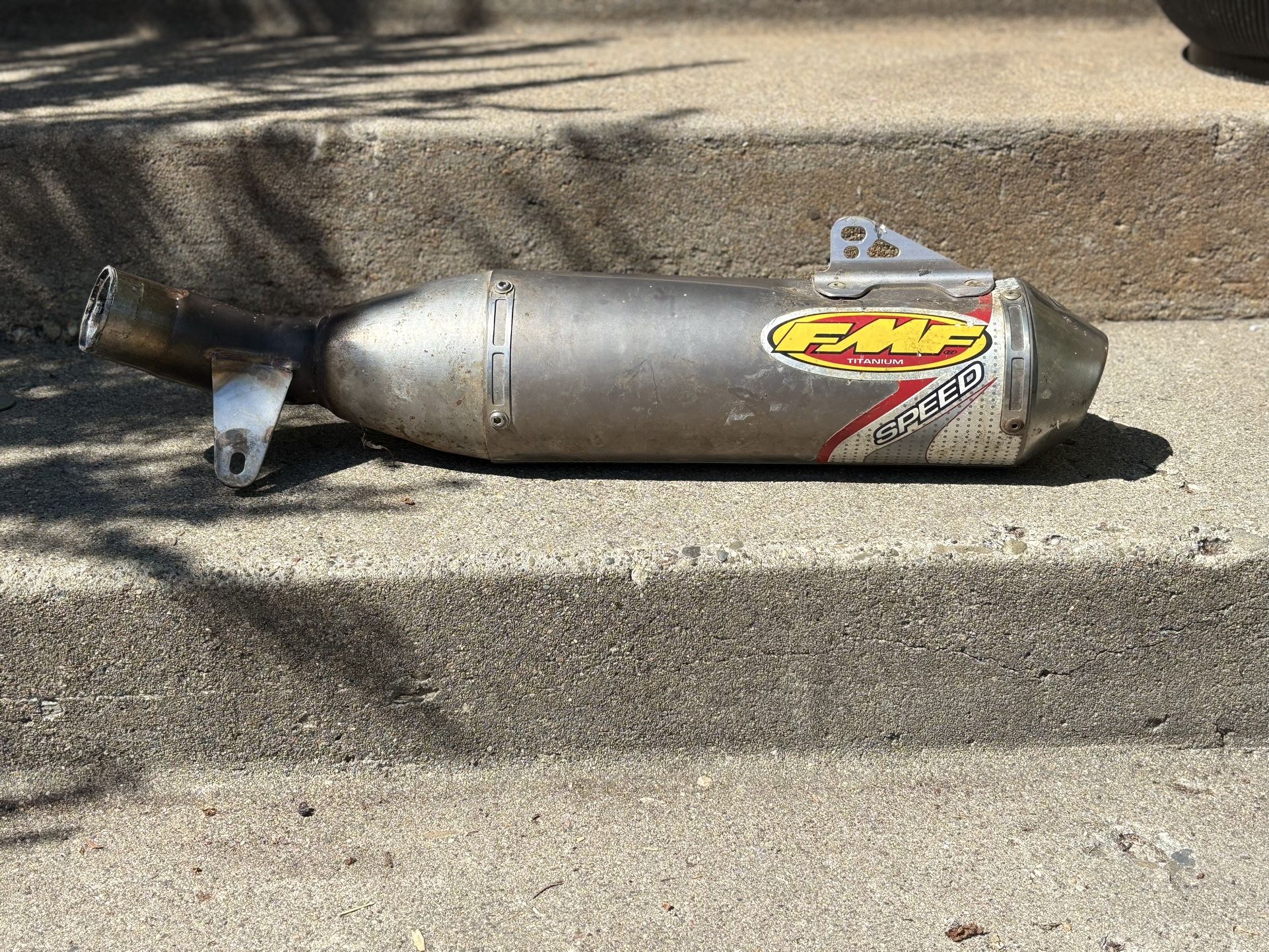 ⚡️FMF Titanium Exhaust Muffler – Dirt Bike/ATV