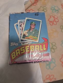 MLB Topps 1989 cards