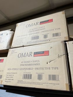 Box of  mask 😷 Our operation days: Monday to Friday from 10am to 530pm  Our location: 2945 W McDowell avenue phoenix AZ 85009