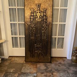 Tony Enebeli Foil Art Large 59”x 25”