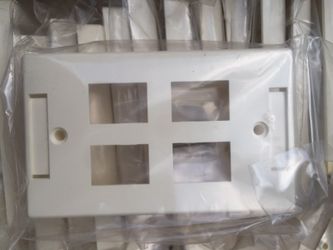 Wall Plates about 70 pcs ( 4 cut out Bezel)