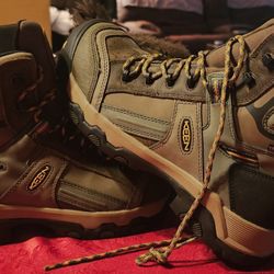 Keen Men's Waterproof Non-Metallic Composite Toe Work Boots