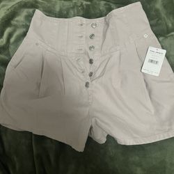 Free People High Waisted Shorts Size 31