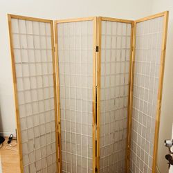 4 panel Room Divider 