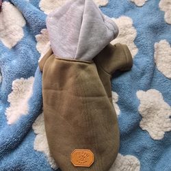 Size Small Hoodie Green&Gray