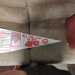 Pete Rose -All Time Leader In Hits - 4192 - Banner
