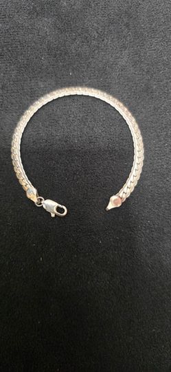 925 SILVER   BRACELET. 6.4 "