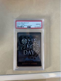 One Piece TCG Special Don One Piece Day 2025 Japanese PSA 10
