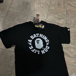 Bape Tee Size S Run Big