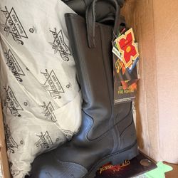 Thorogood fire fighting leather boots size 11W