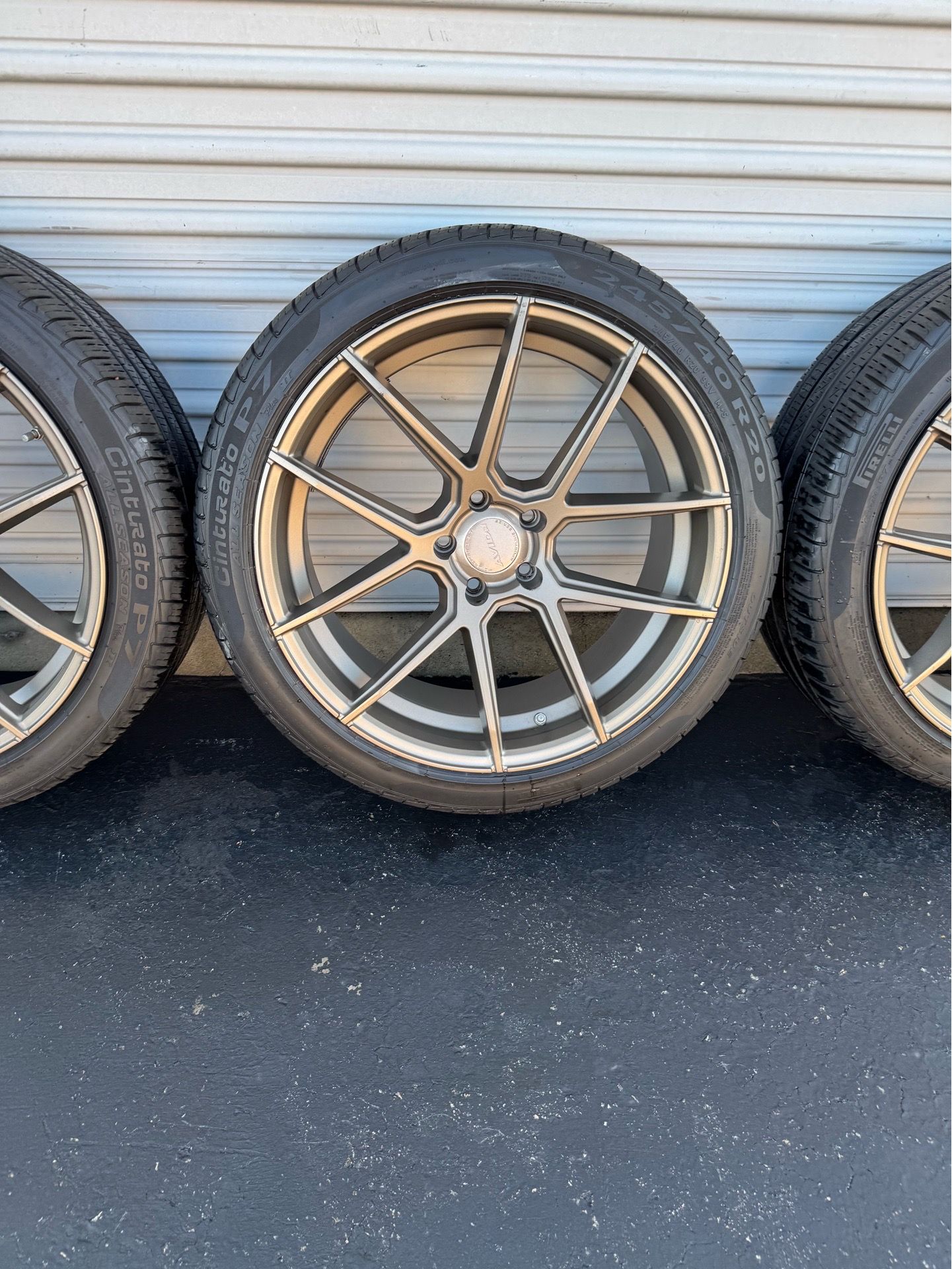 $300 FIRM / Full set 20” AVID-1 / Pirelli 245/40/20