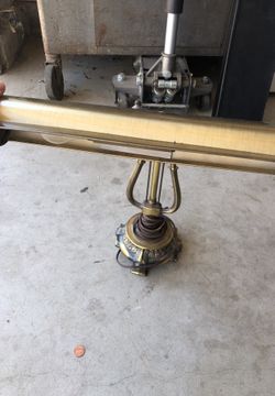 Antique desk lamp