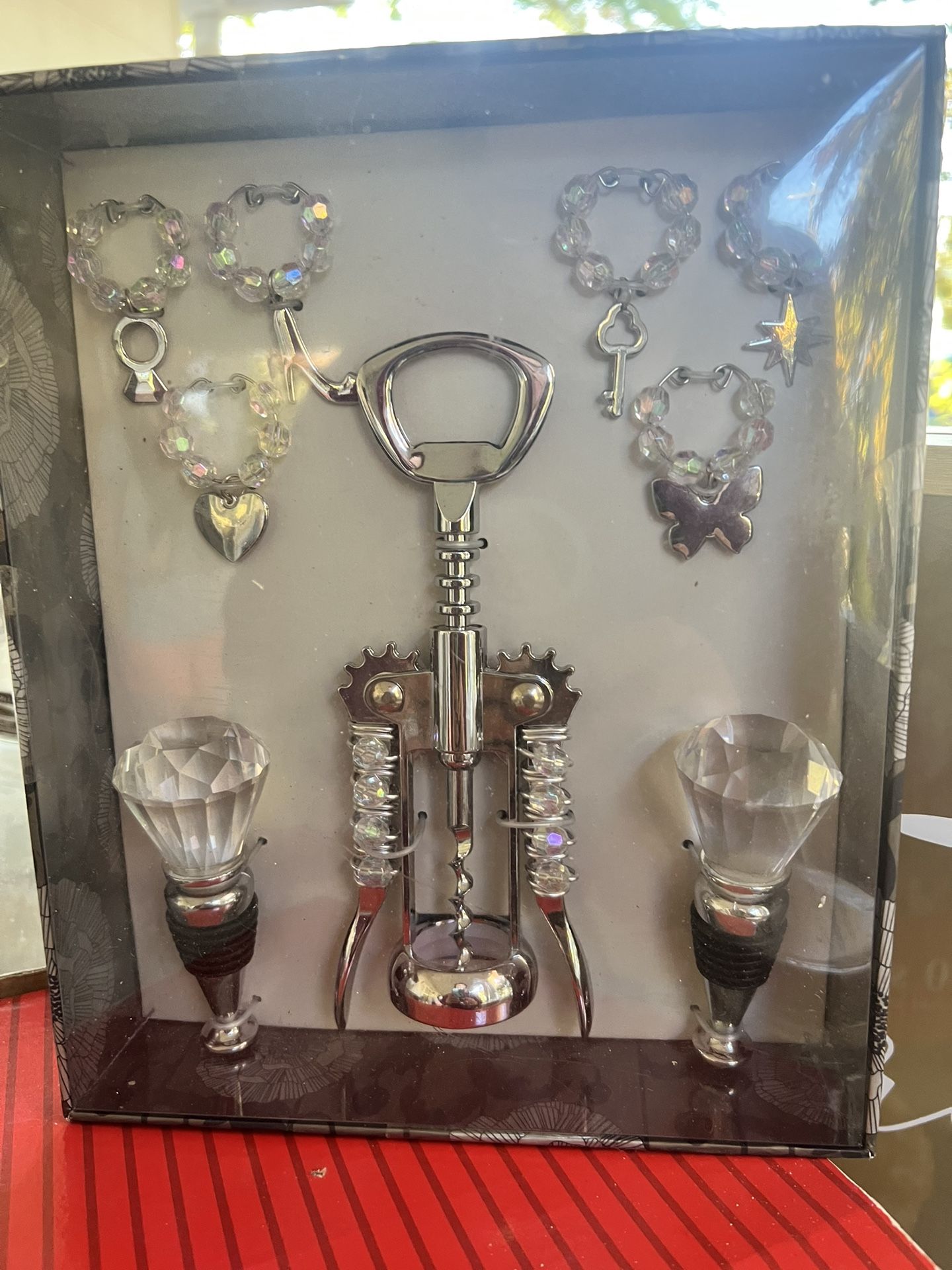 Wedding Wine Opener Set