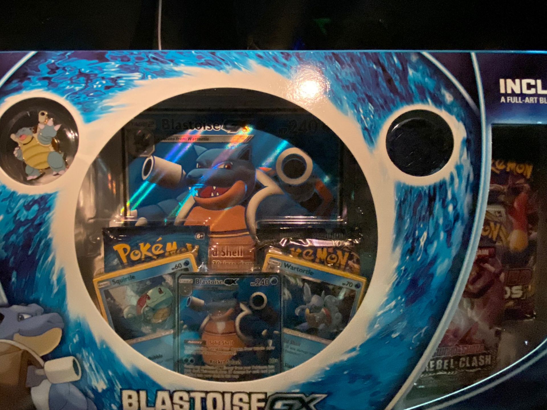 POKEMON TCG BLASTOISE GX PREMIUM Collection Box NEW Factory SEALED