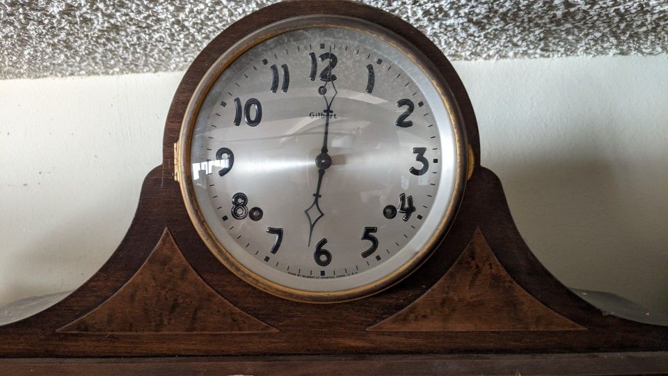 Antique Gilbert Mantel clock