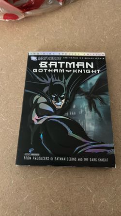 Batman Gotham Knight DC universe DVD animated