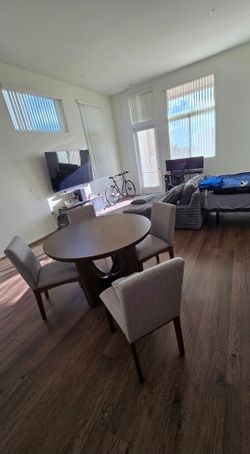 Couch and Wood Table 250 Each or 450 Together