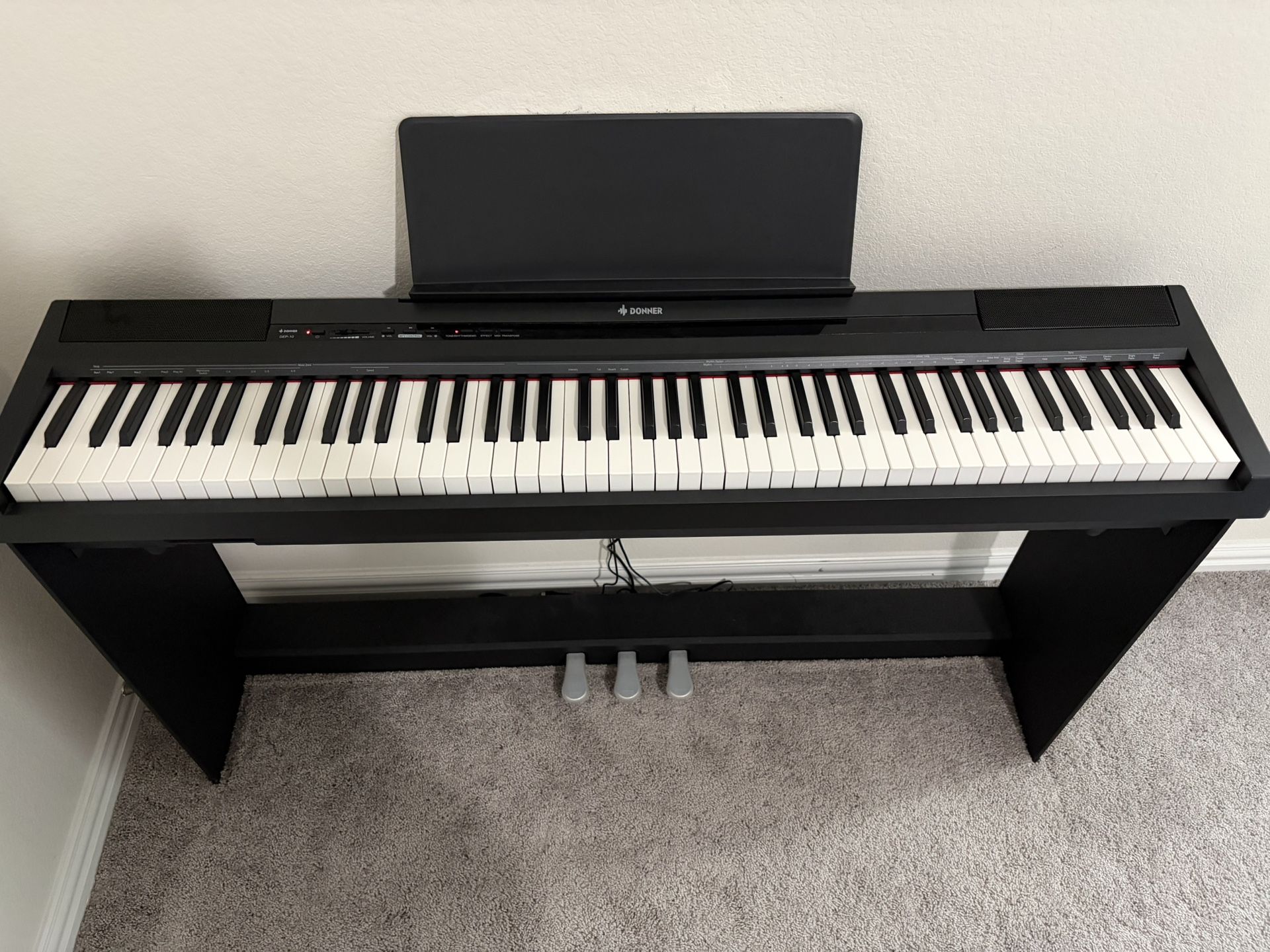 Piano- Donner DEP-10 88keys Digital