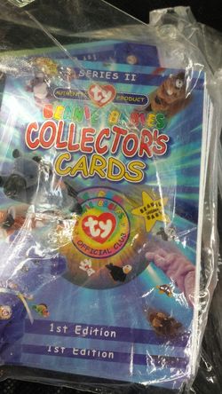Beanie babies cards series 1&2