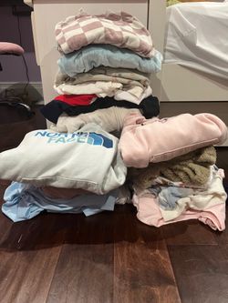 Bundle of girls (size 14/16) winter clothes