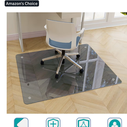 Tempered glass floor mat