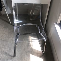 Clear Table Chair 