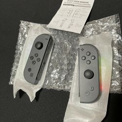 Nintendo Switch Joy Cons Controllers For Nintendo Switch With Lights Grey 