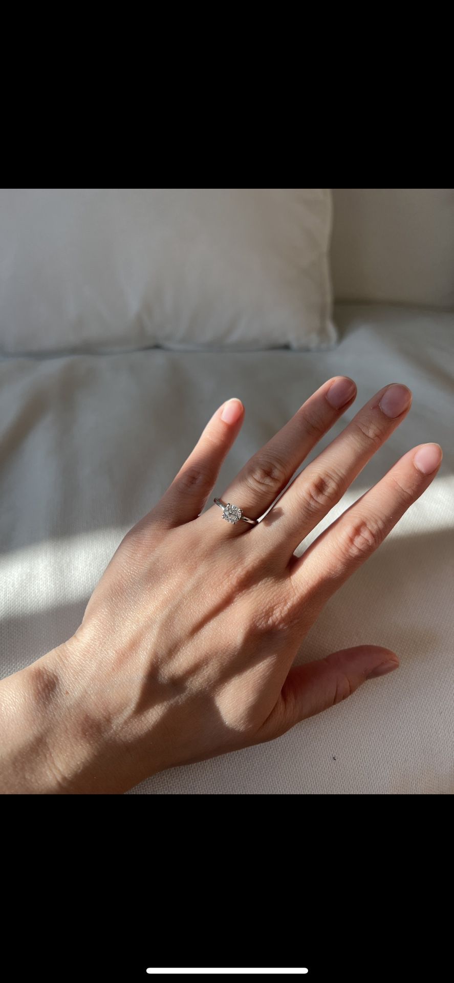 1.04 Diamond Engagement Ring 