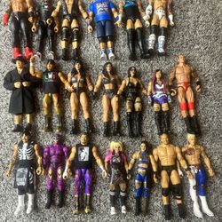 Wrestling action figure lot