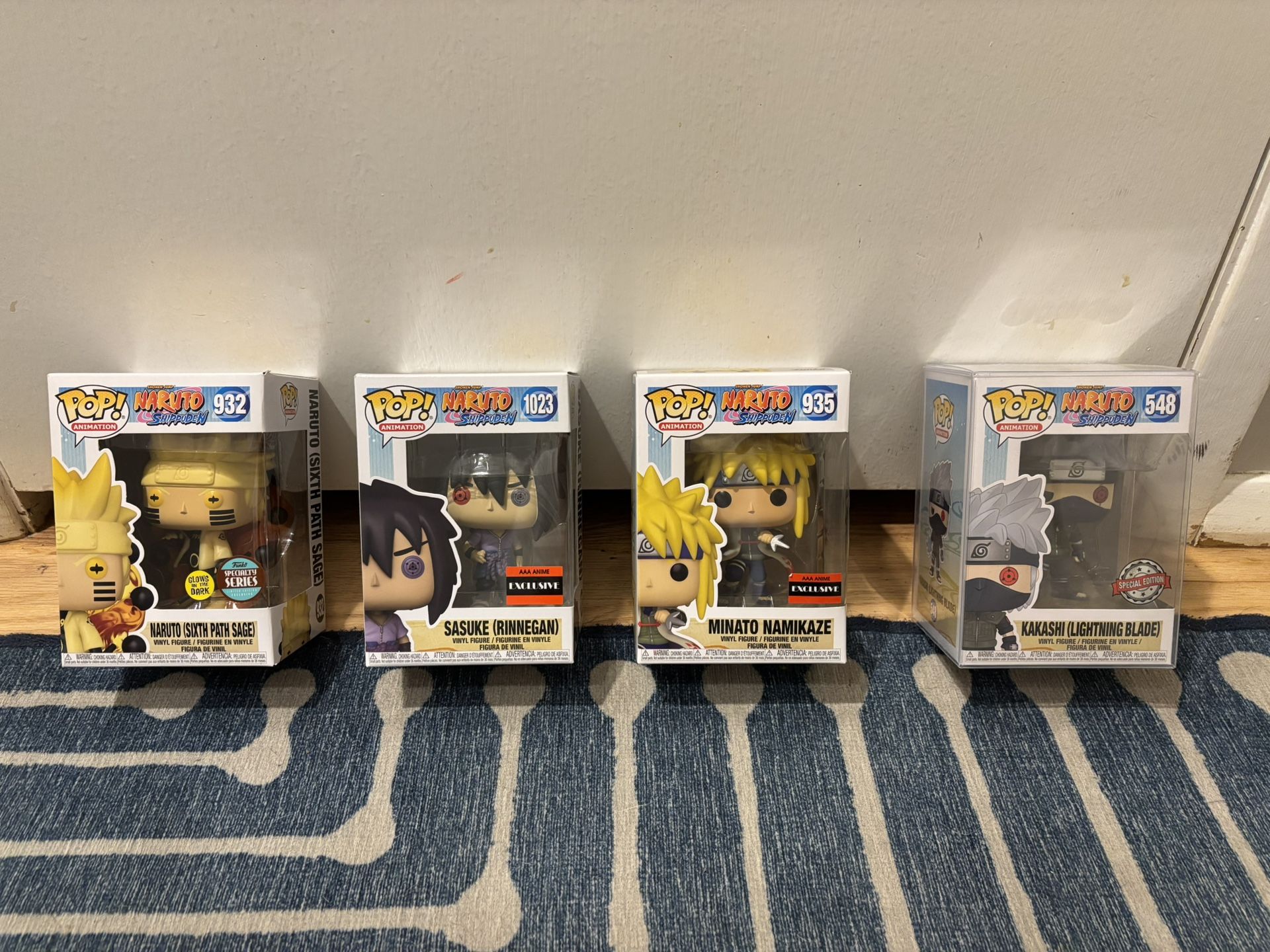 Funko Pop Naruto set #548 #932 #935 #1023
