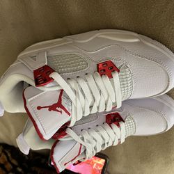 Nike Air Jordan 4 Retro Metallic Red