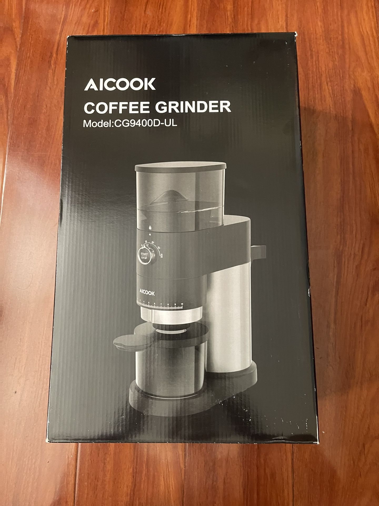 Burr Coffee Grinder, AICOOK Electric Conical Burr Grinder with 42