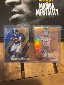 Panini Mosaic Honeycomb SSP Case Hits Russell Wilson & Cade Otton