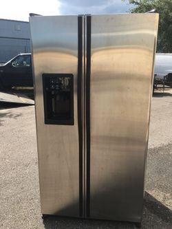 Ge stainless steel refrigerator