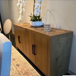 RH Davos Oak Sideboard Console