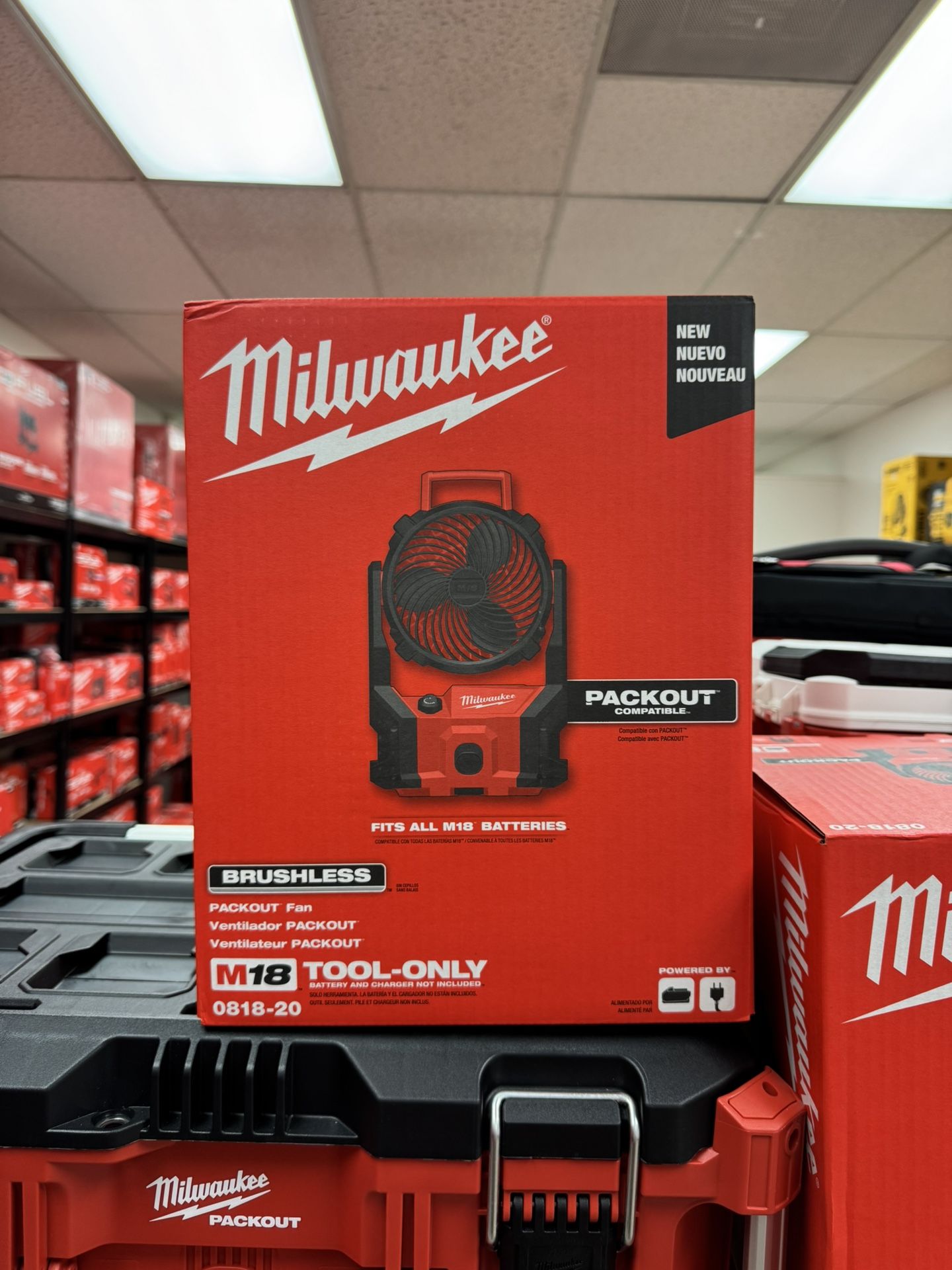 Milwaukee M18 Packout Fan